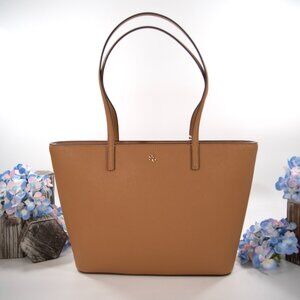Tory Burch Robinson Cardamom Saffiano Leather Small Tote Bag NWT